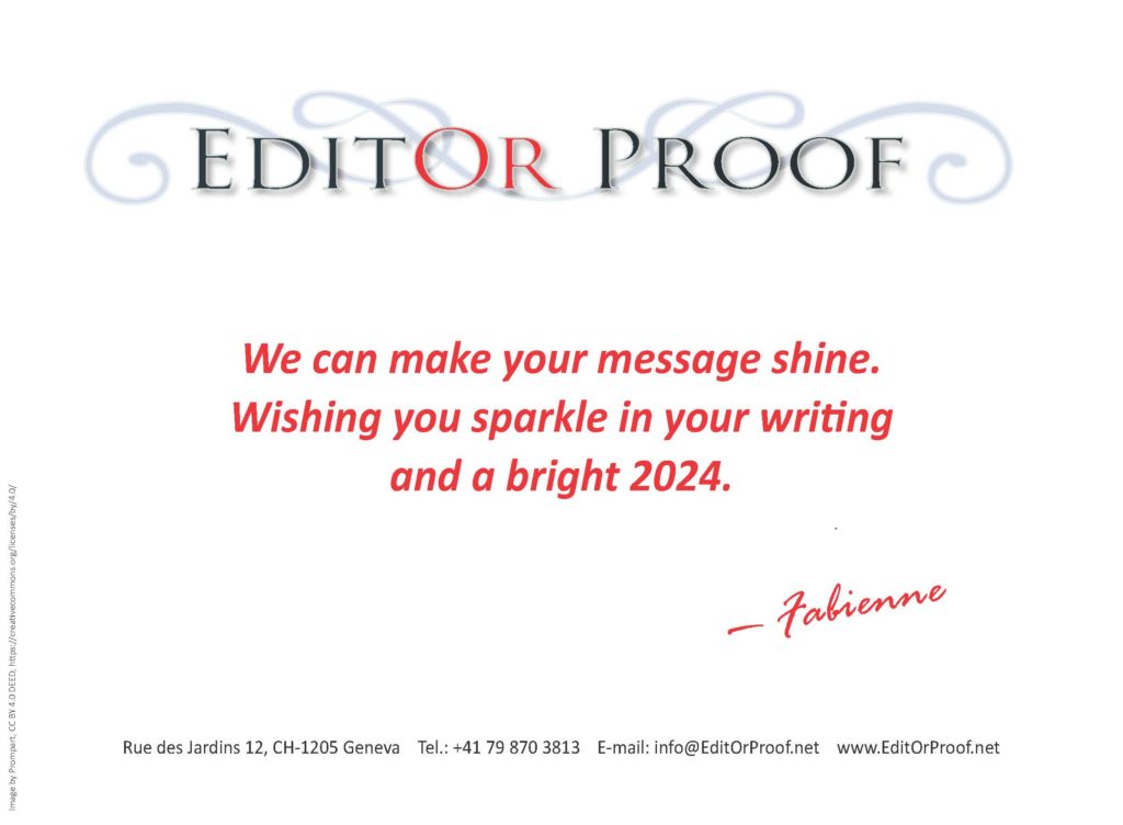 Make your message shine.
